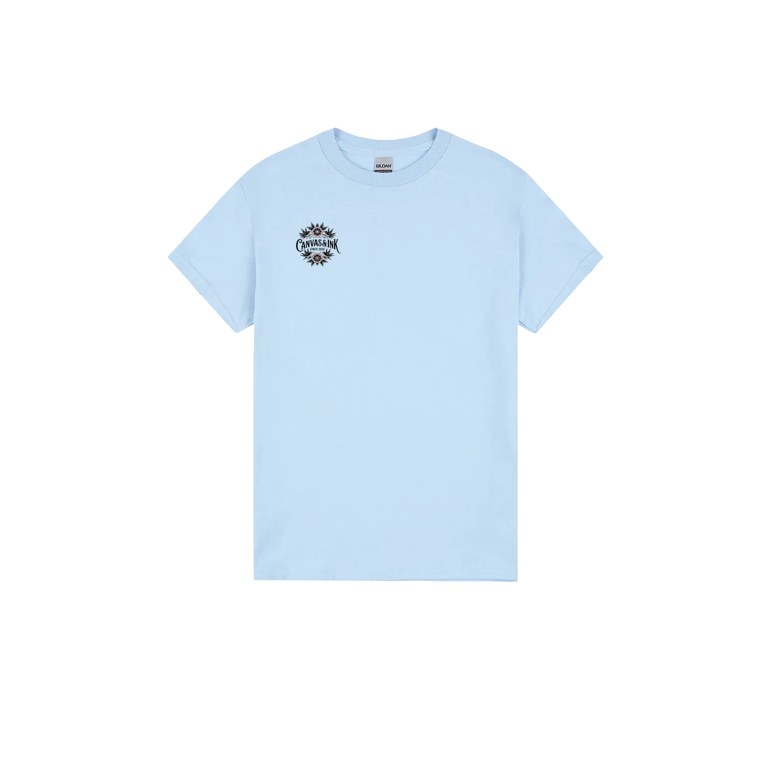 Light Blue front flat lay