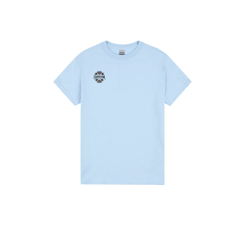 Light Blue front flat lay