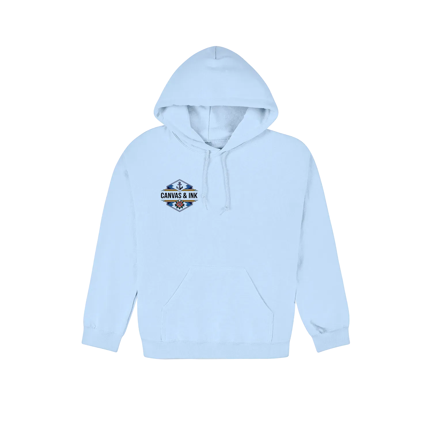 Light Blue front flat lay