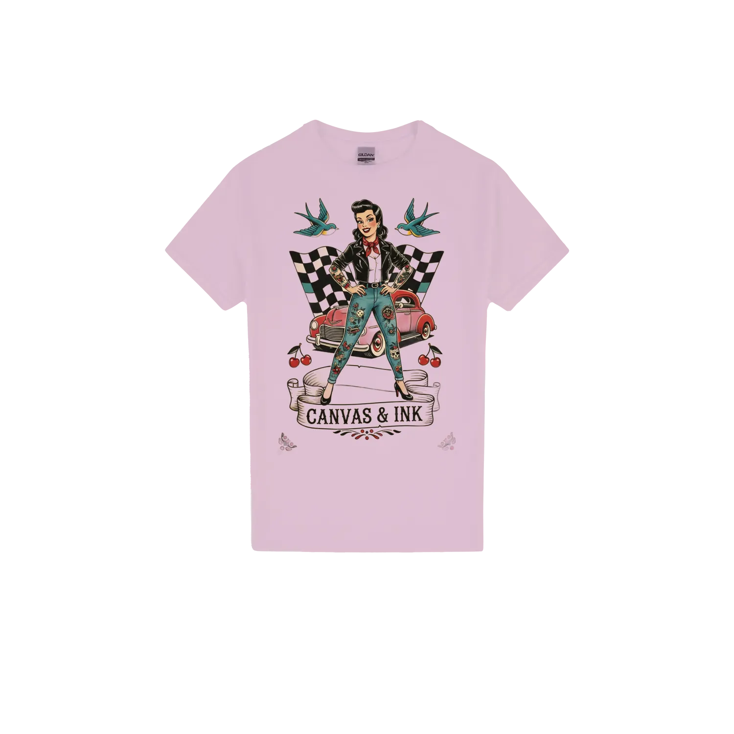 Light Pink front flat lay