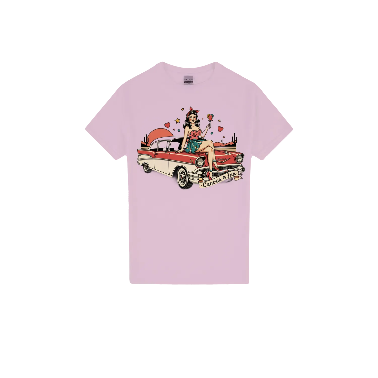 Light Pink front flat lay