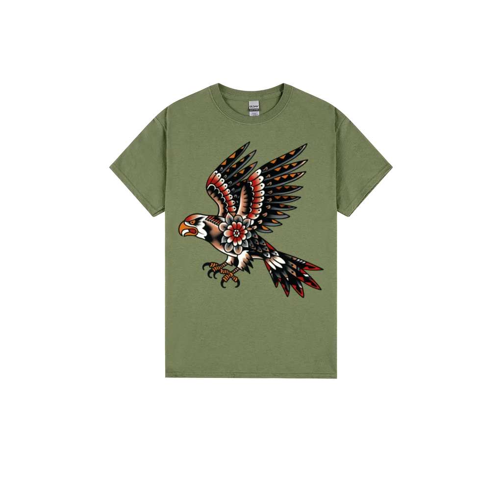 Military Green front flat lay