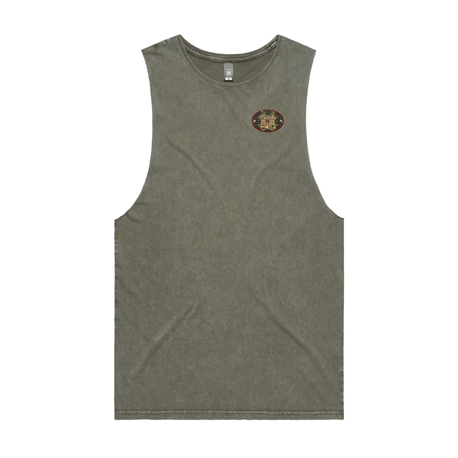 Moss Stone front flat lay