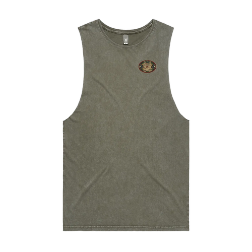 Moss Stone front flat lay