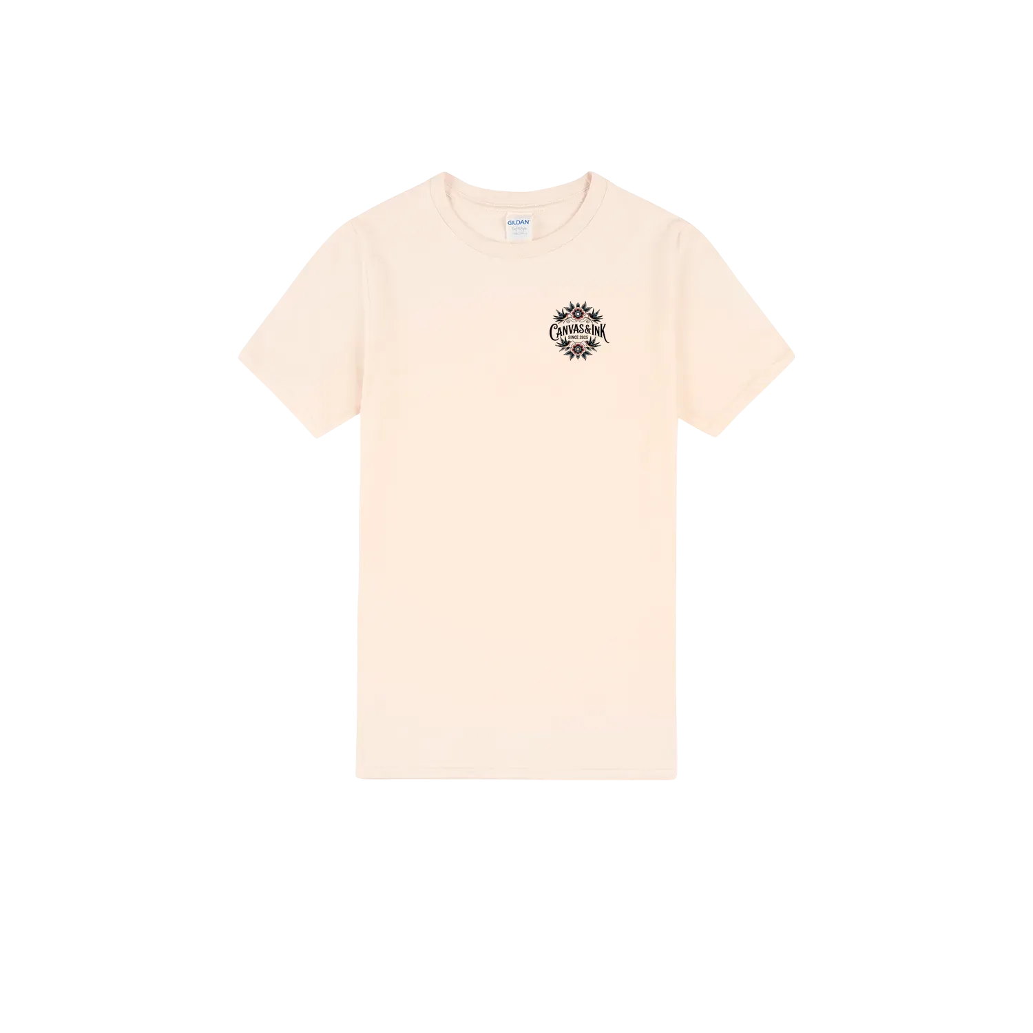 Natural front flat lay