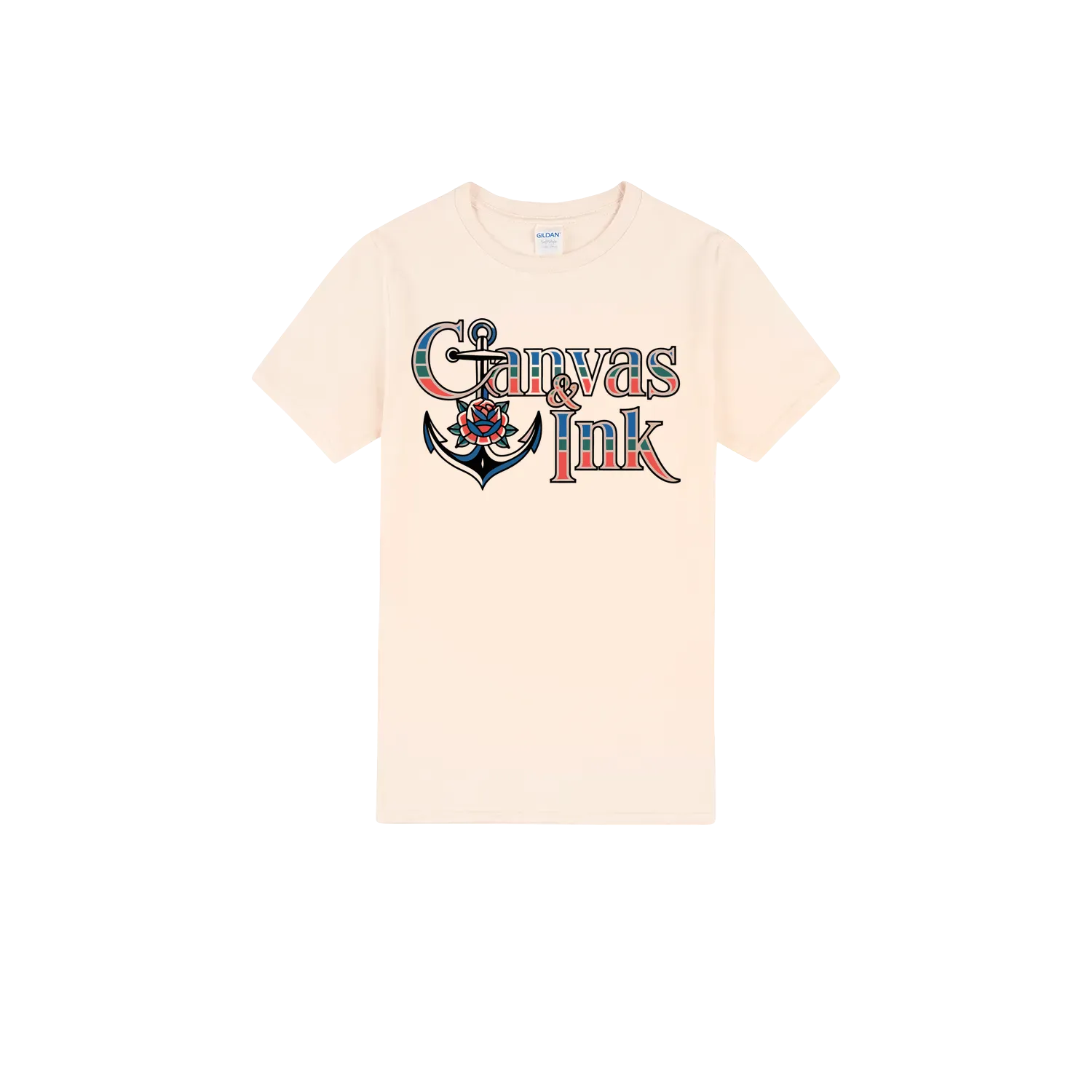 Natural front flat lay