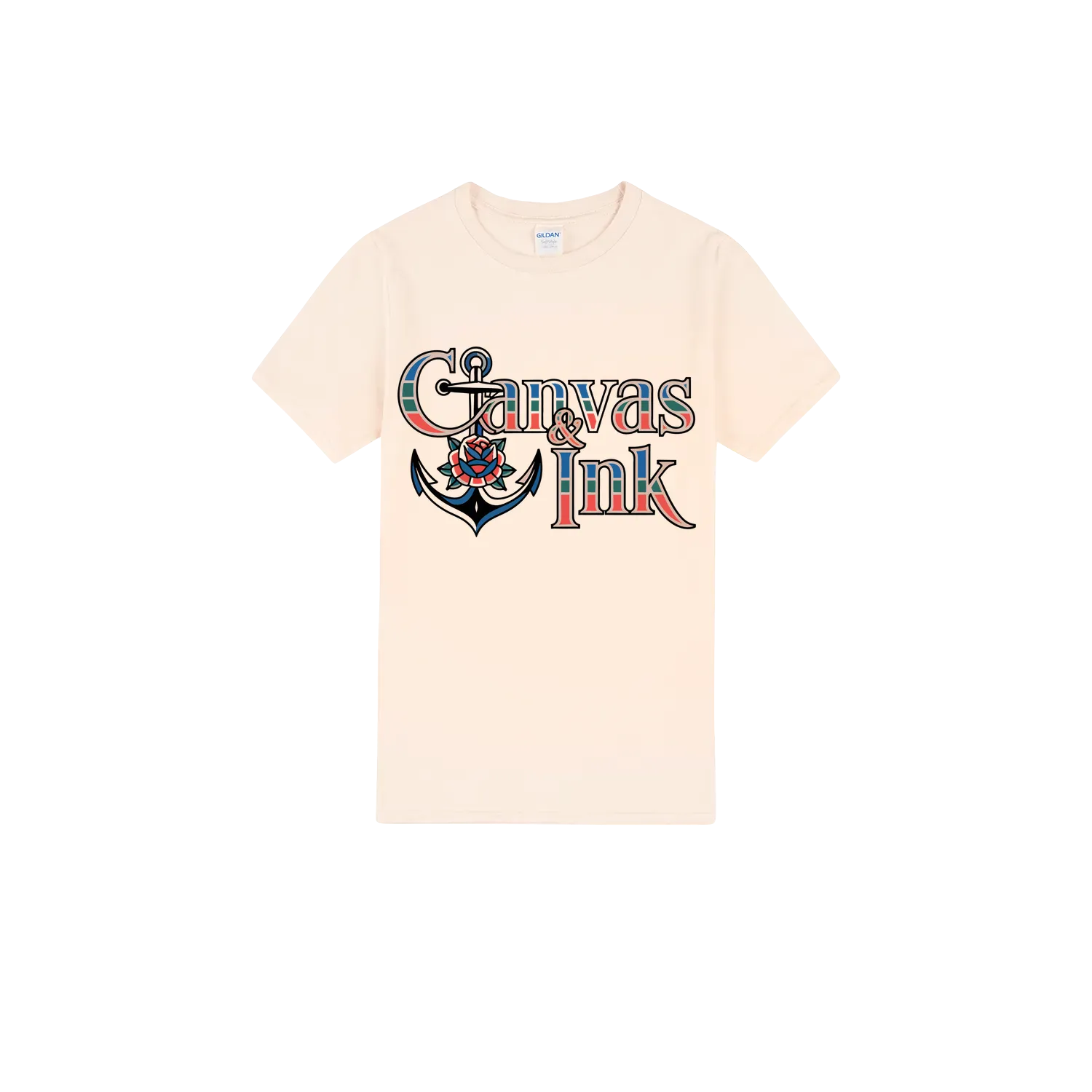 Natural front flat lay