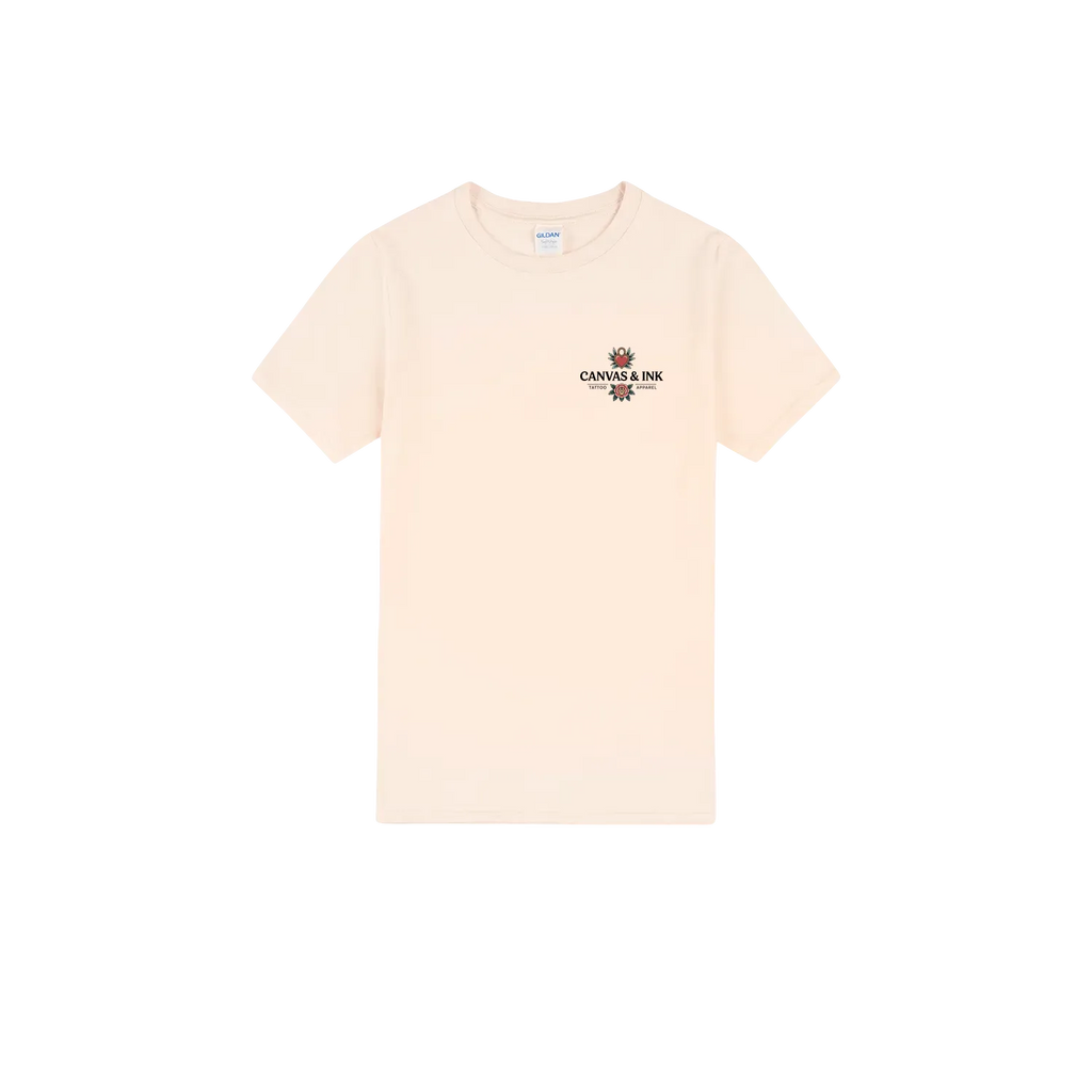 Natural front flat lay