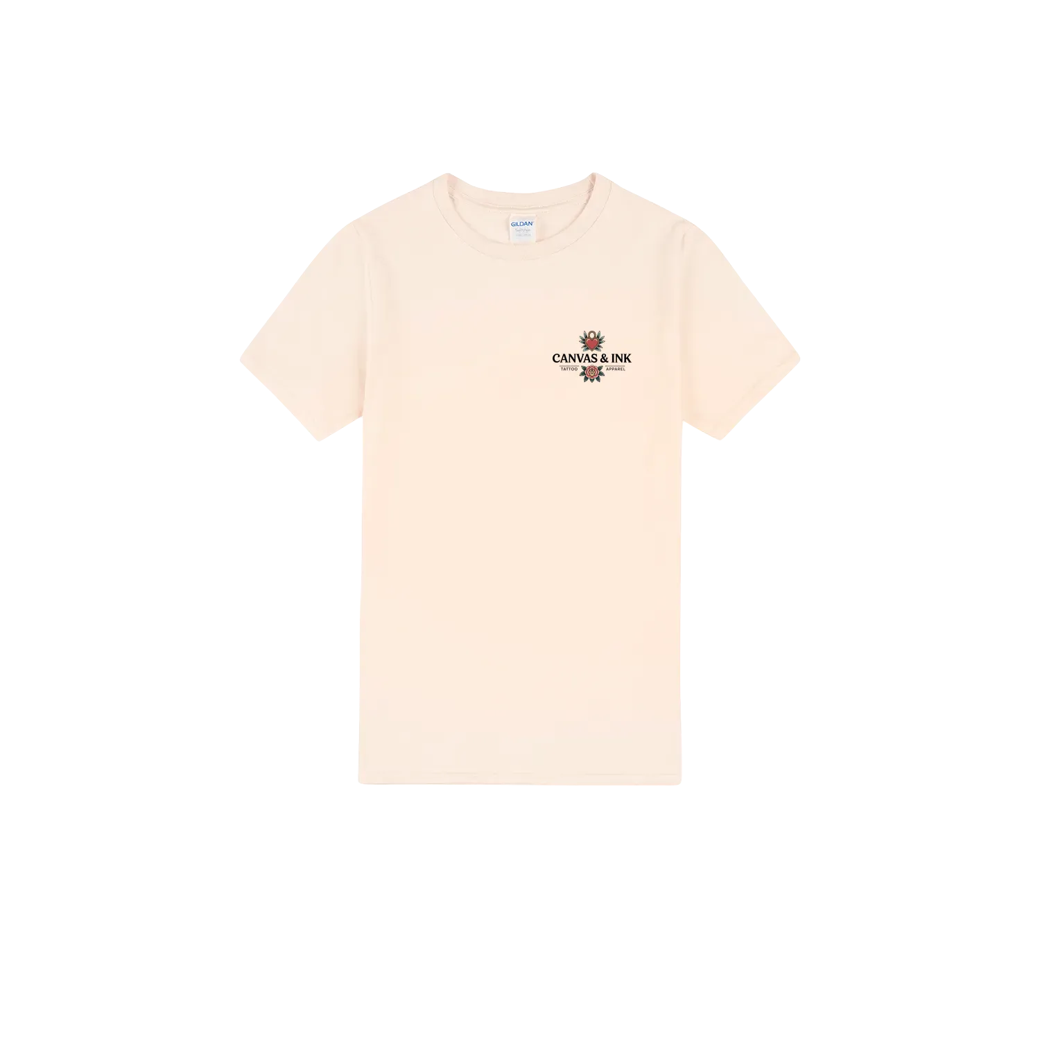 Natural front flat lay