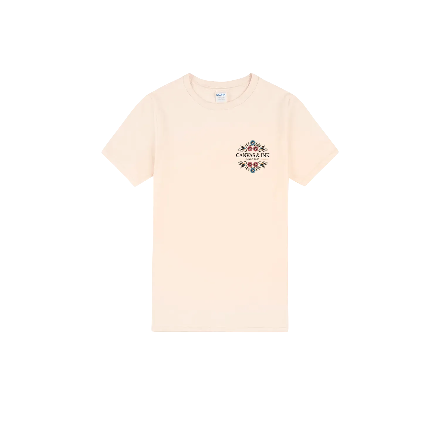 Natural front flat lay