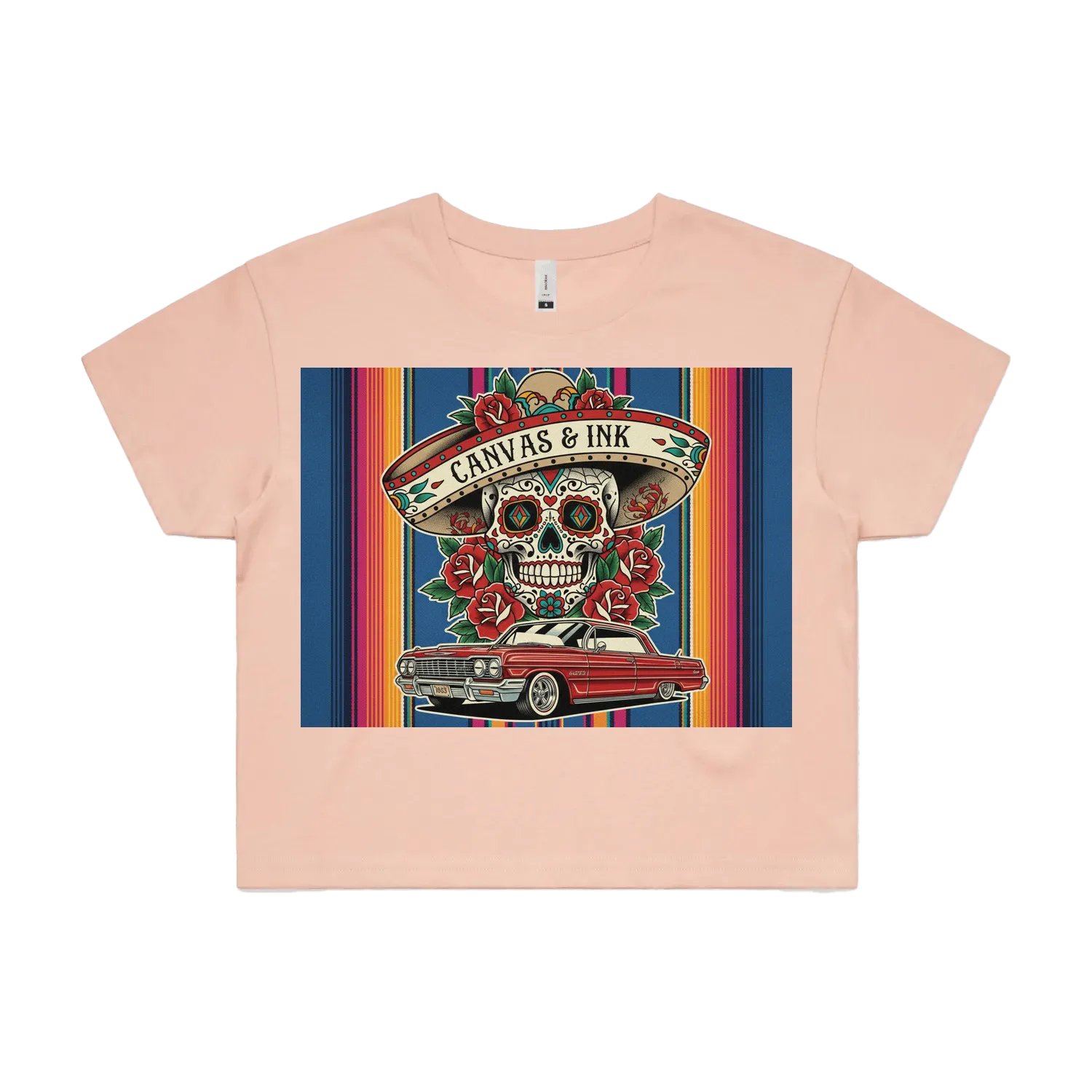 Pale Pink front flat lay