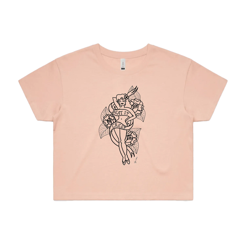 Pale Pink front flat lay