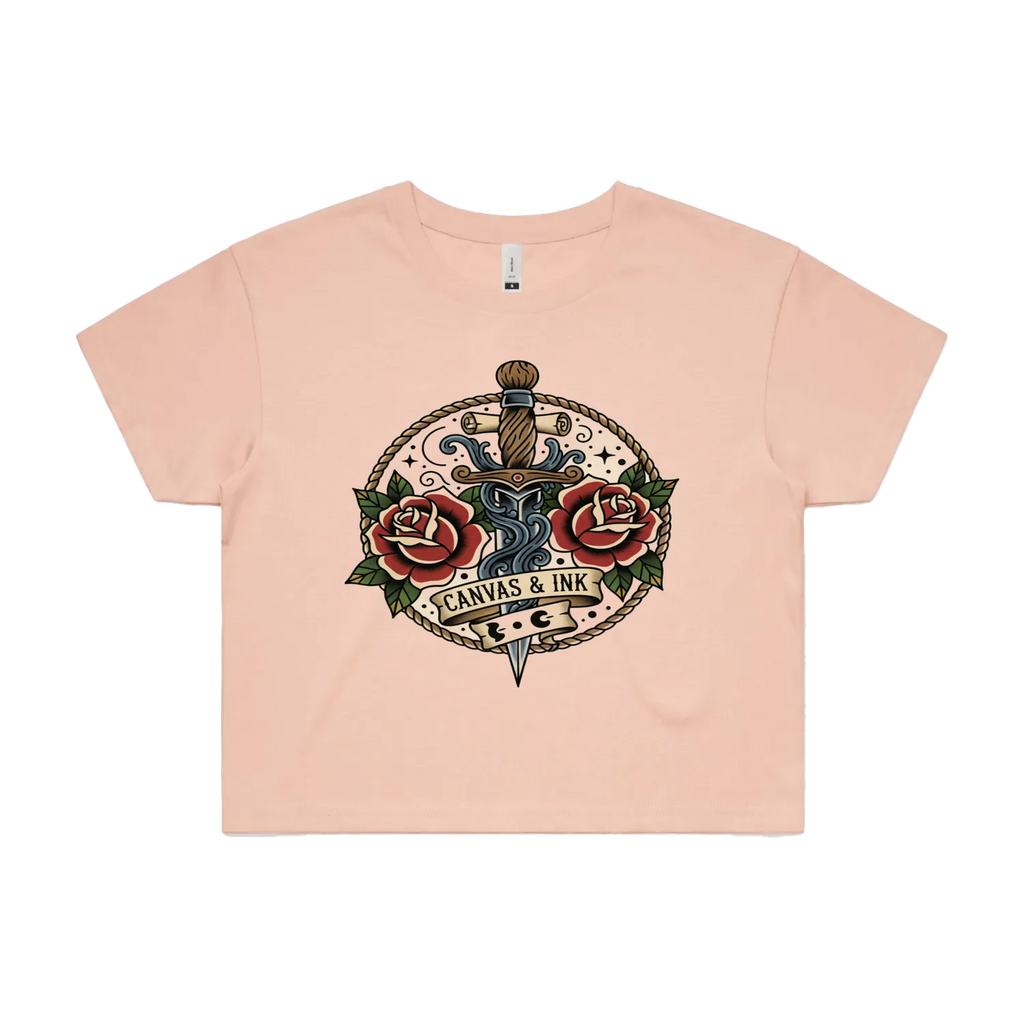 Pale Pink front flat lay