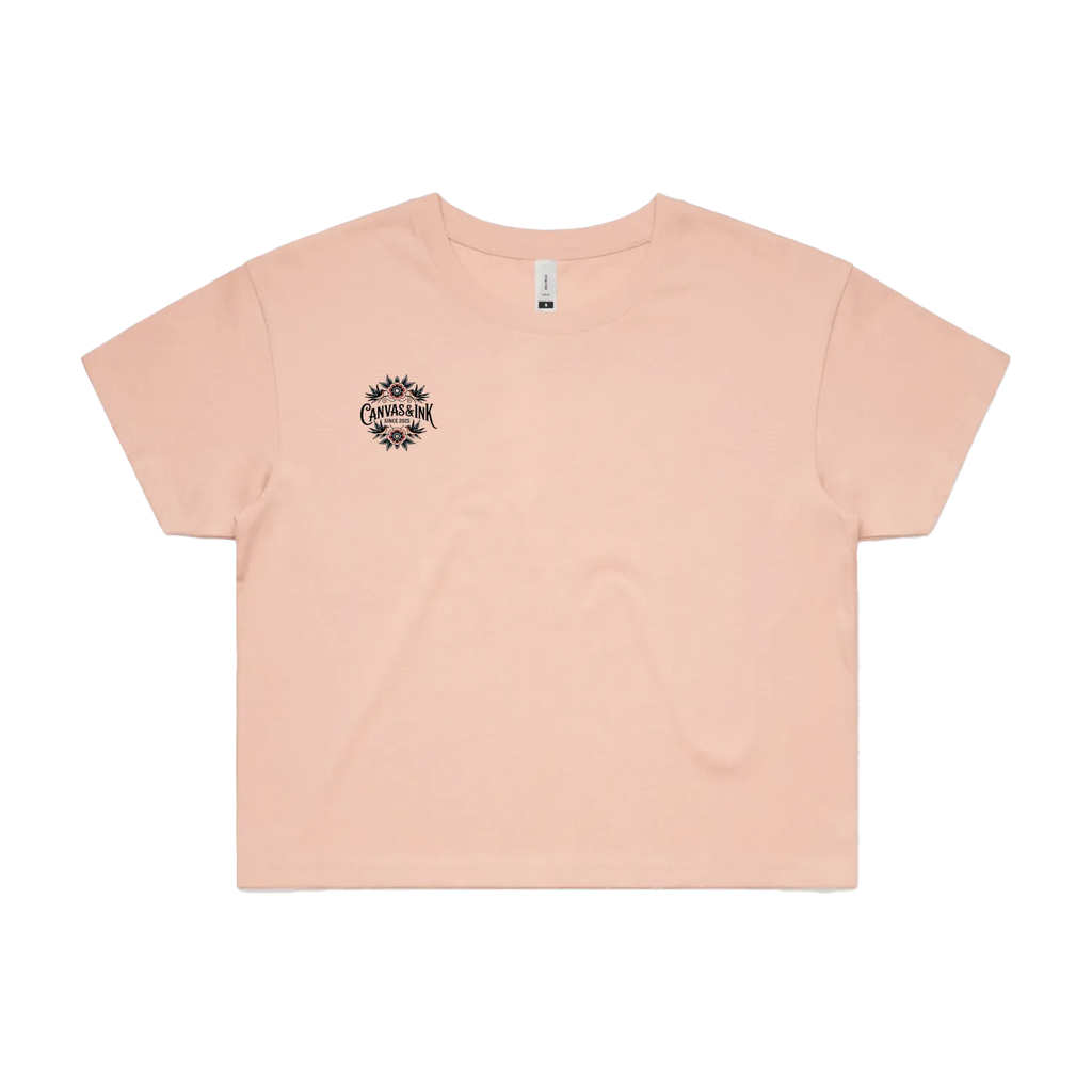 Pale Pink front flat lay