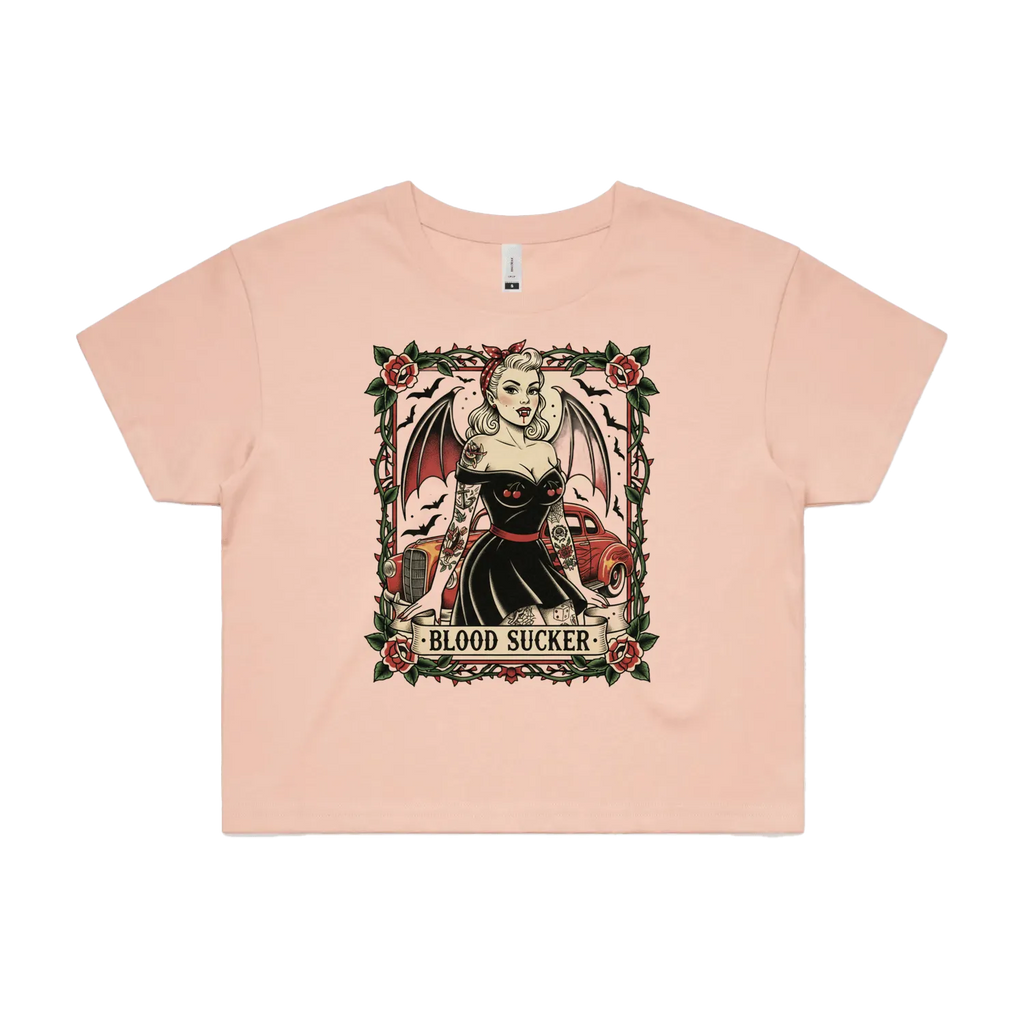 Pale Pink front flat lay