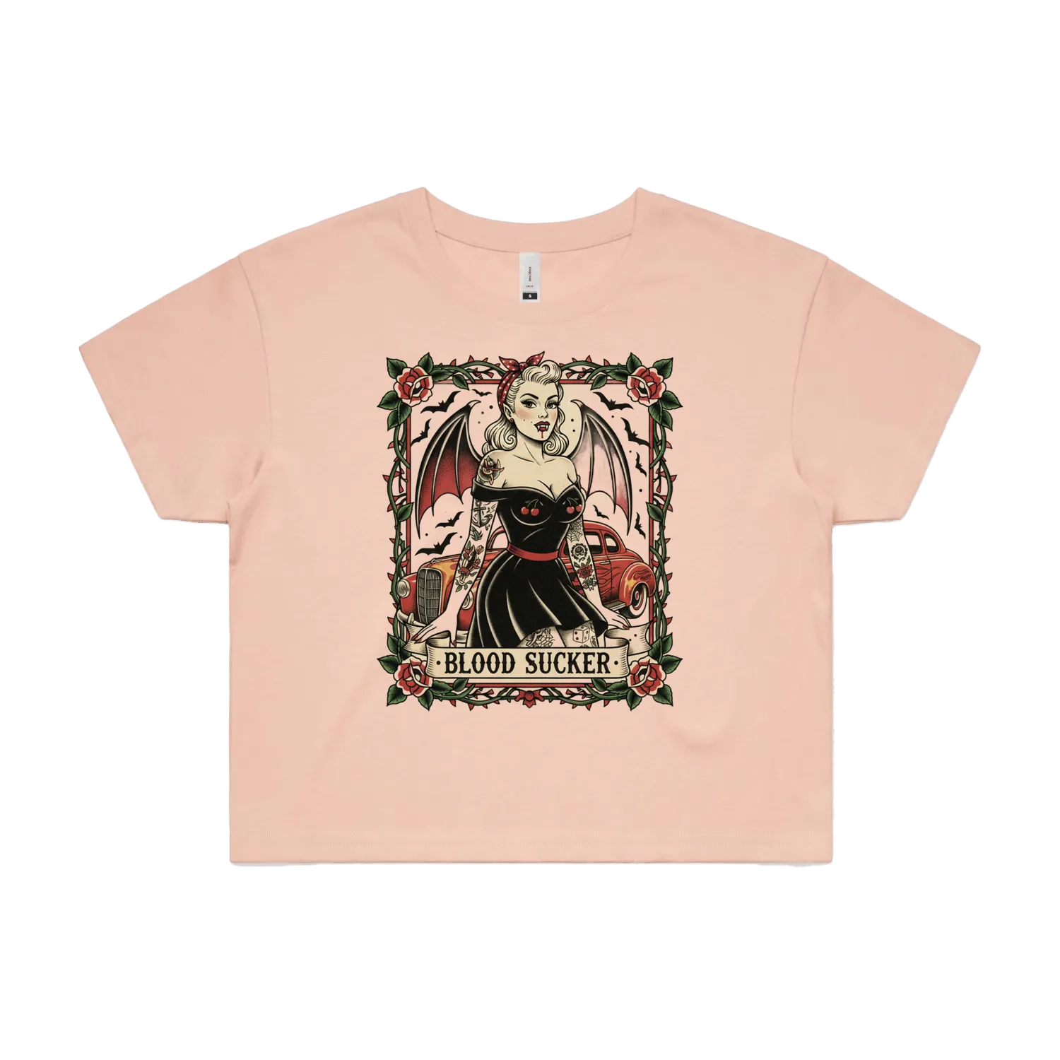 Pale Pink front flat lay