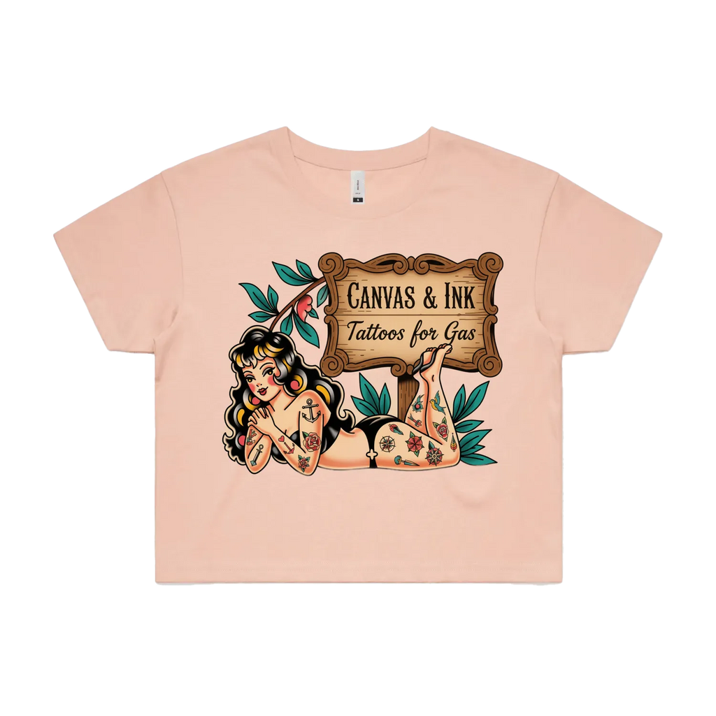 Pale Pink front flat lay