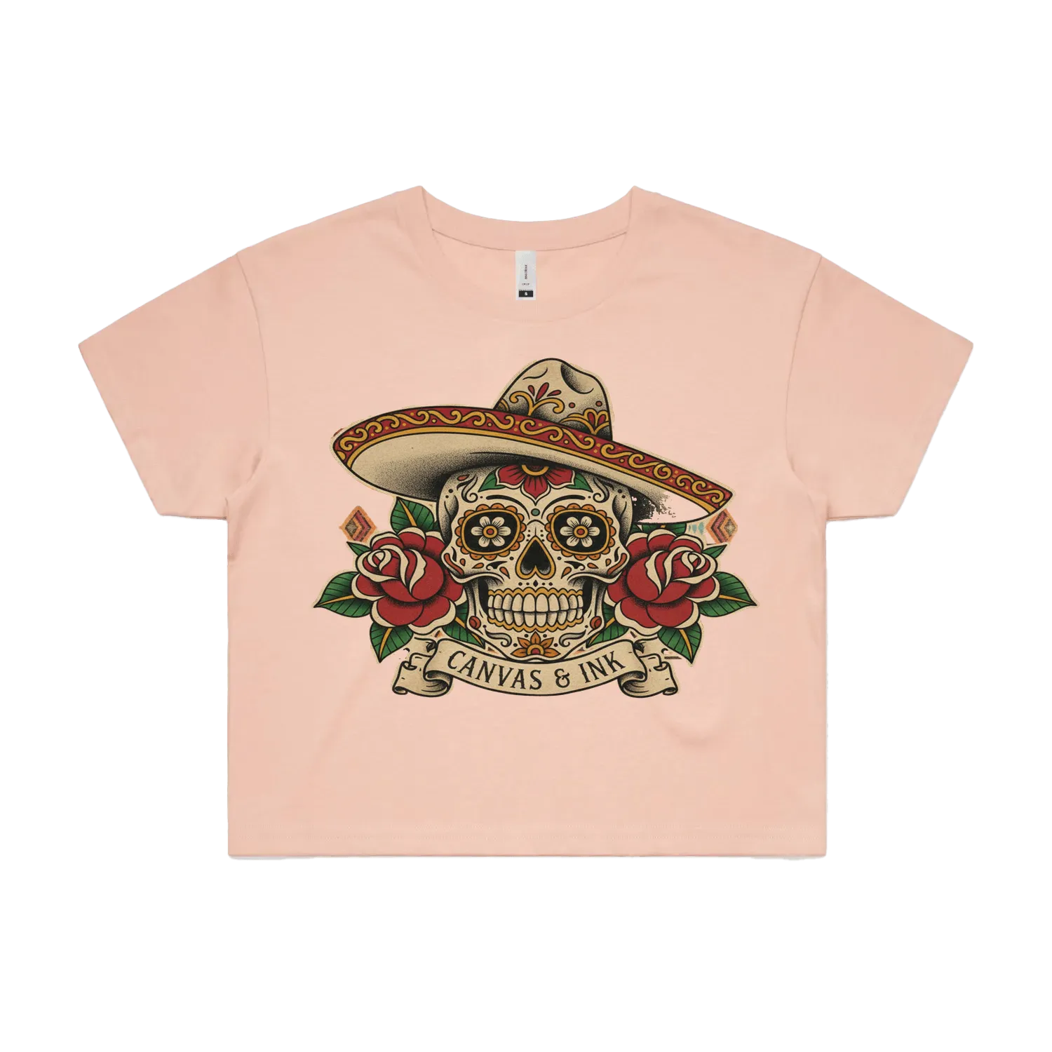 Pale Pink front flat lay