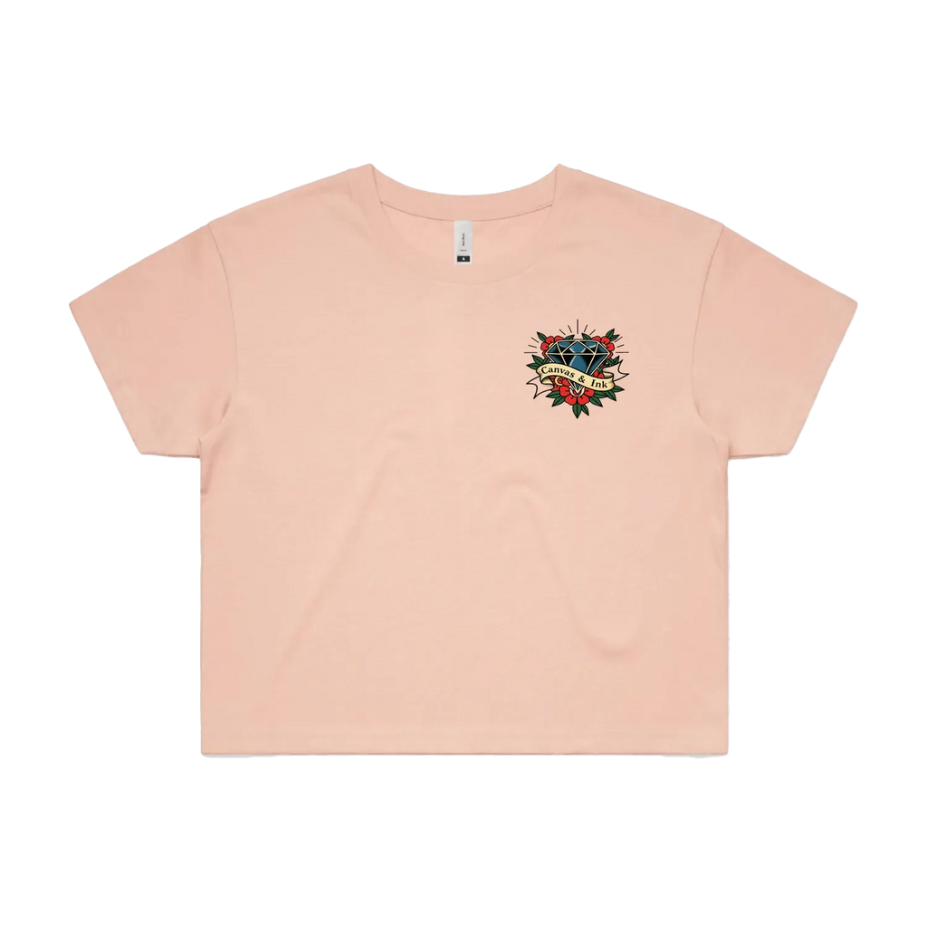 Pale Pink front flat lay