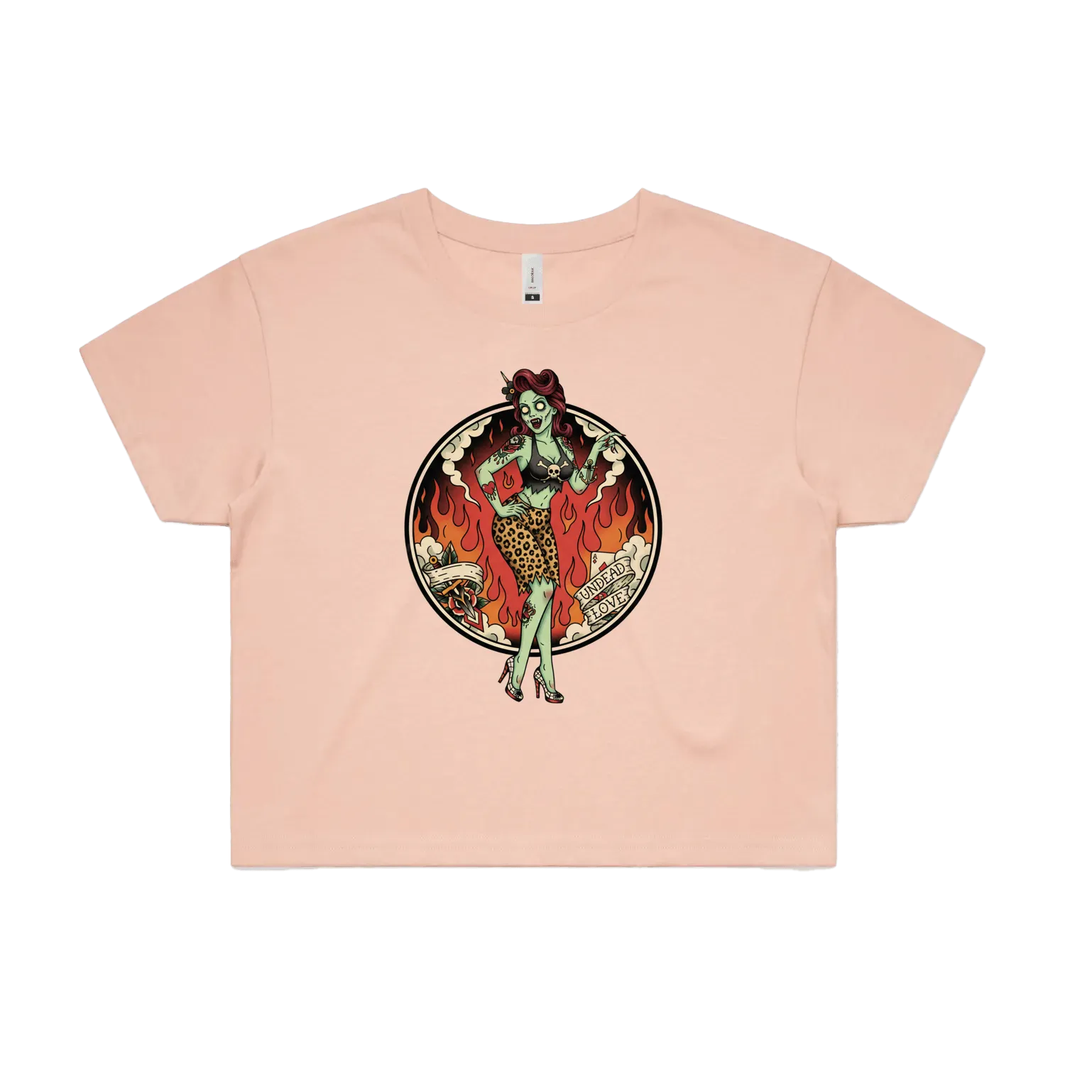 Pale Pink front flat lay