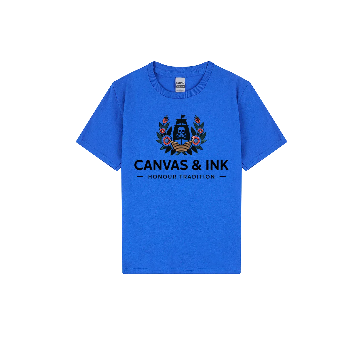 Royal front flat lay