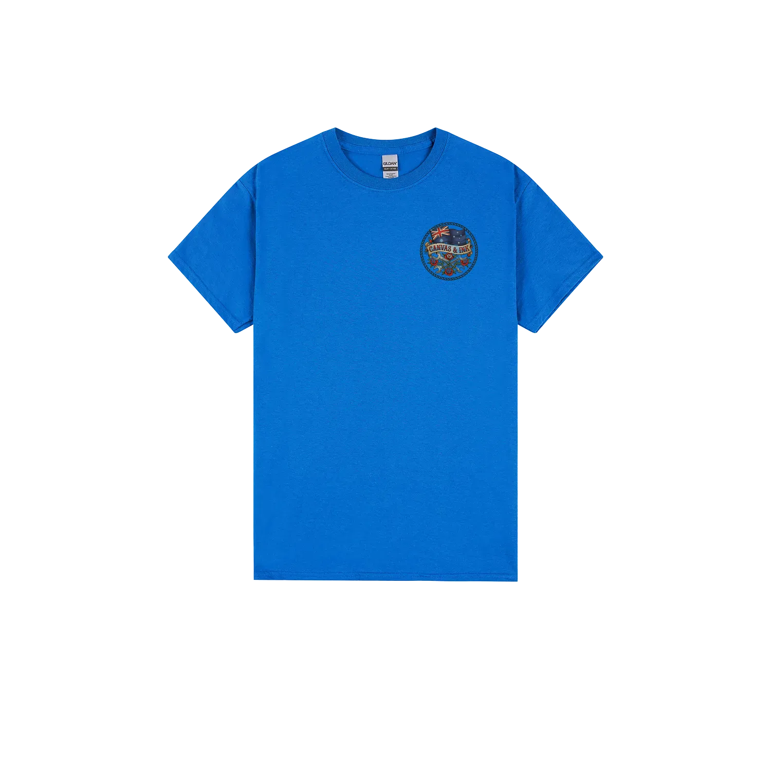 Royal front flat lay