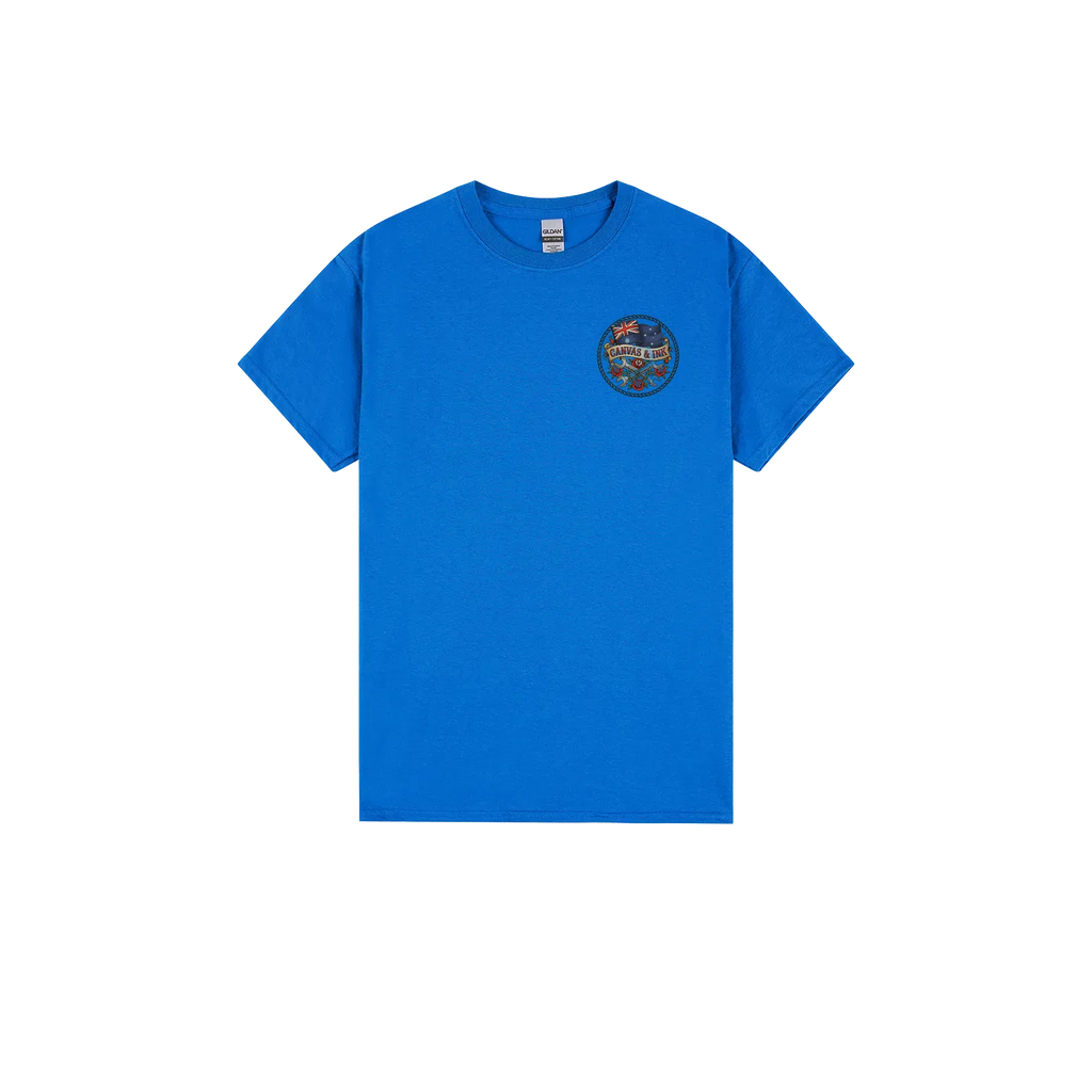 Royal front flat lay