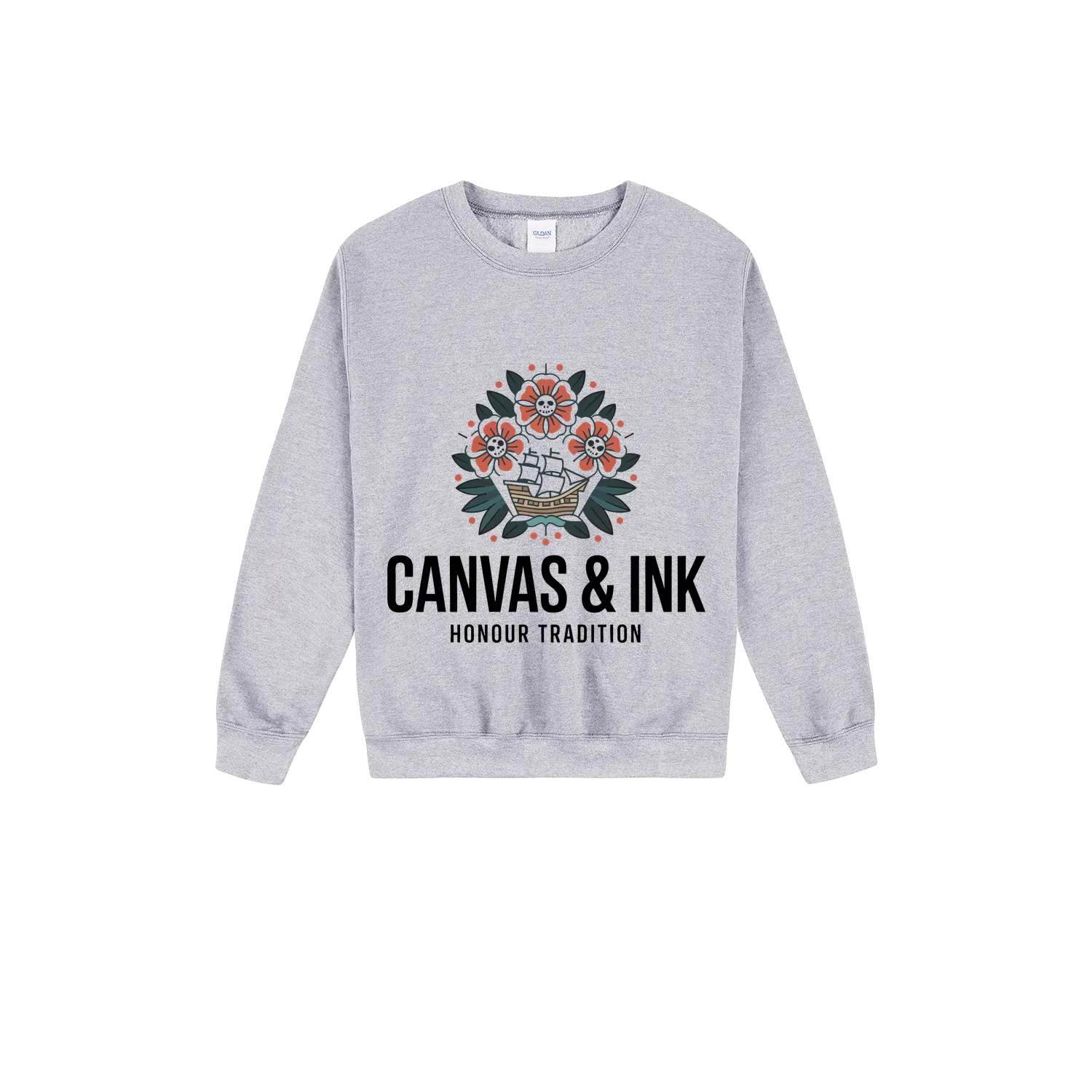 Sport Grey front flat lay