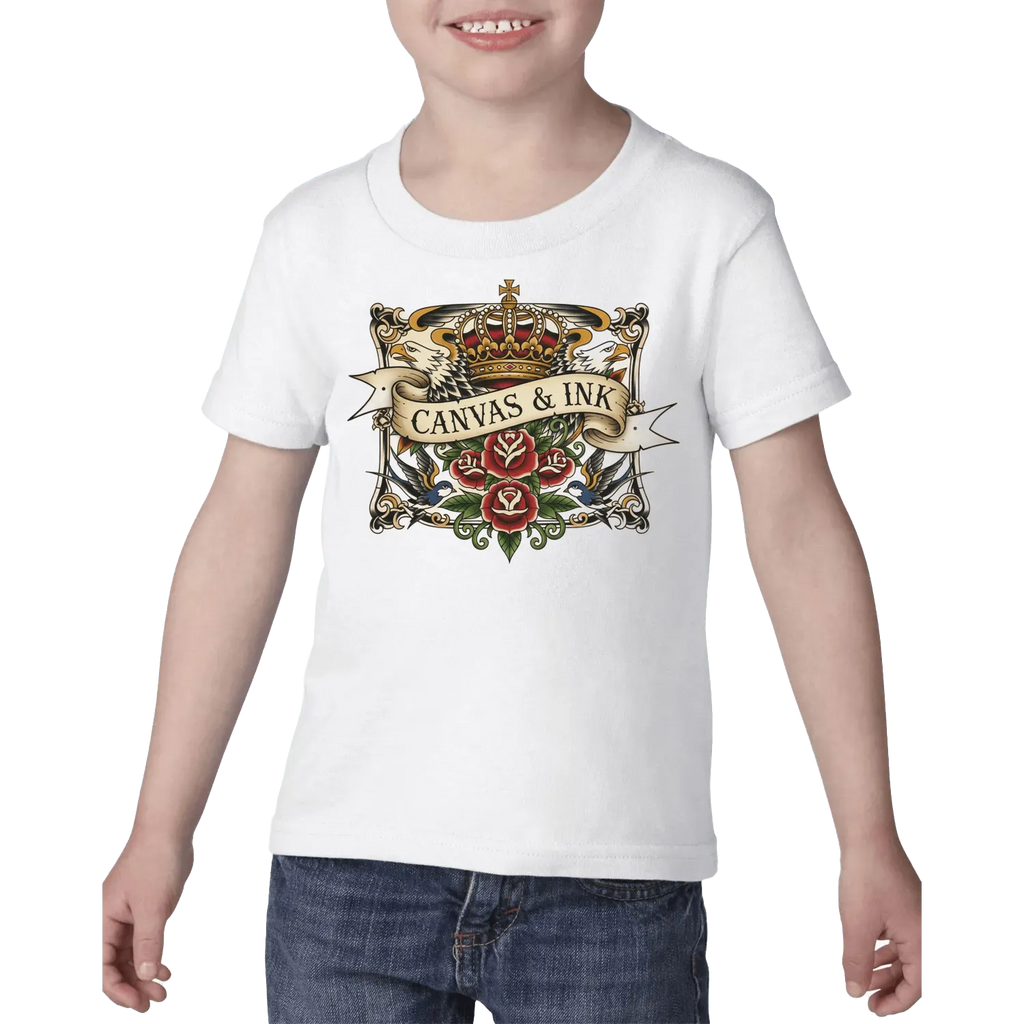 White front flat lay