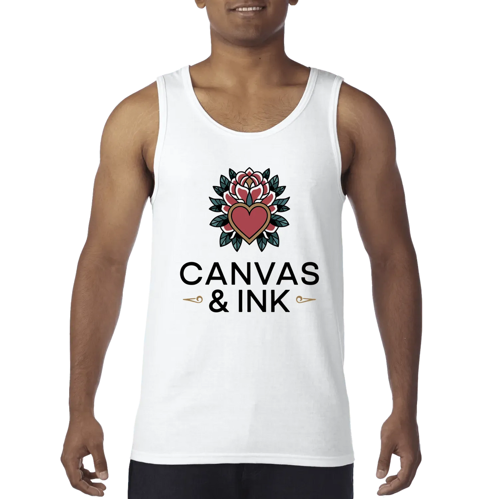 White front flat lay