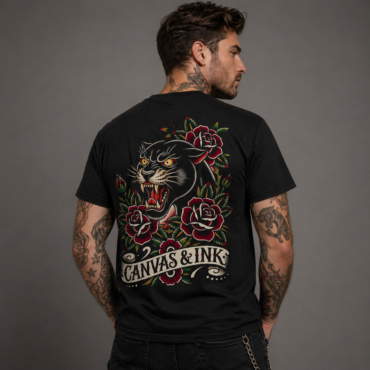 Traditional Panther T-Shirt