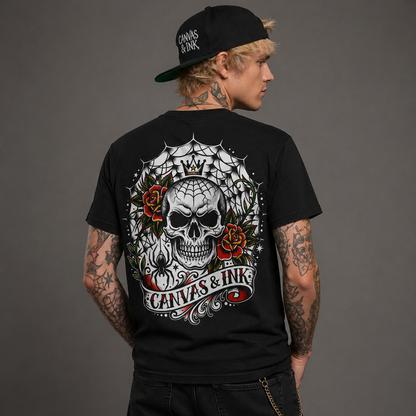 Webbed Skull T-Shirt